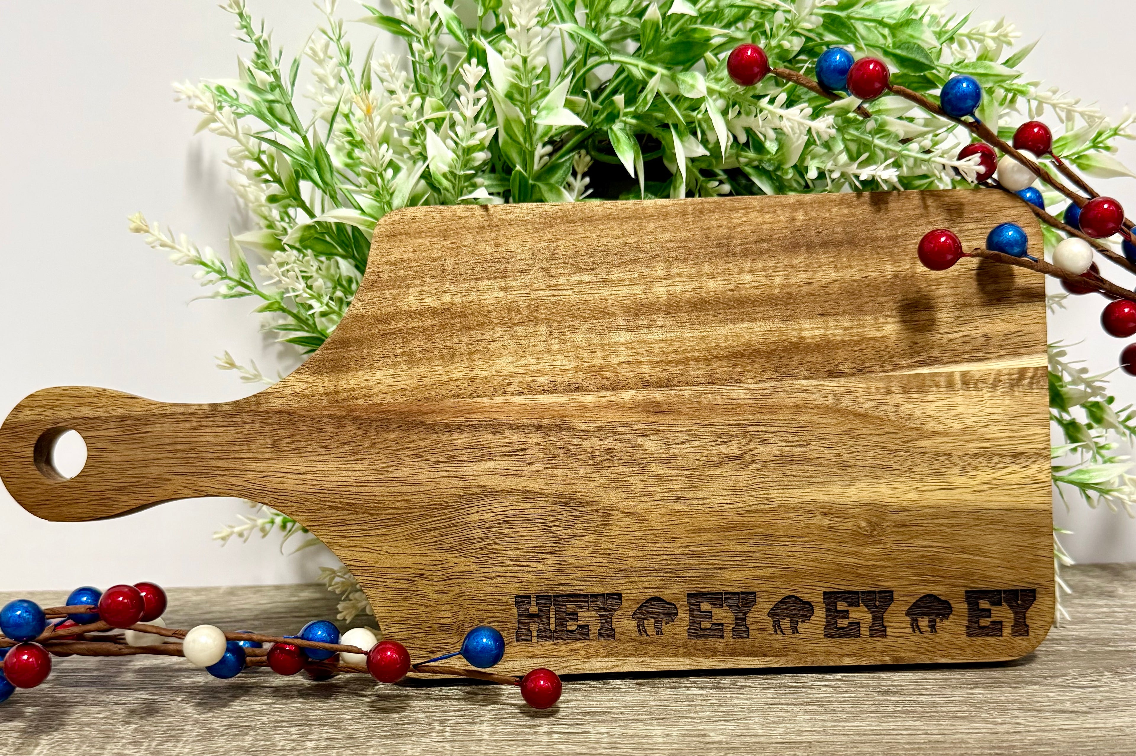 Small Decorative Cutting Board-Hey.Ey.Ey.Ey