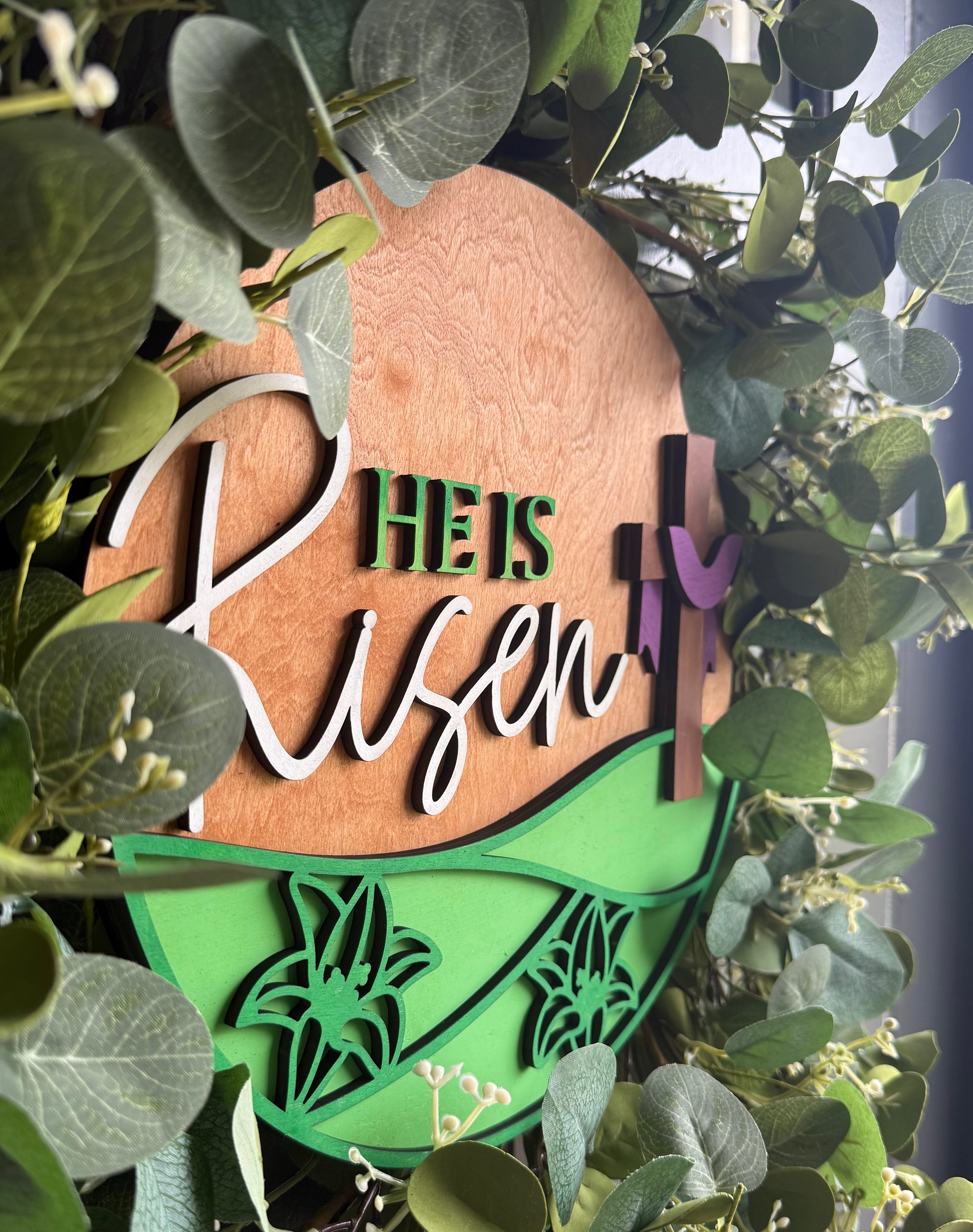 He Is Risen Round