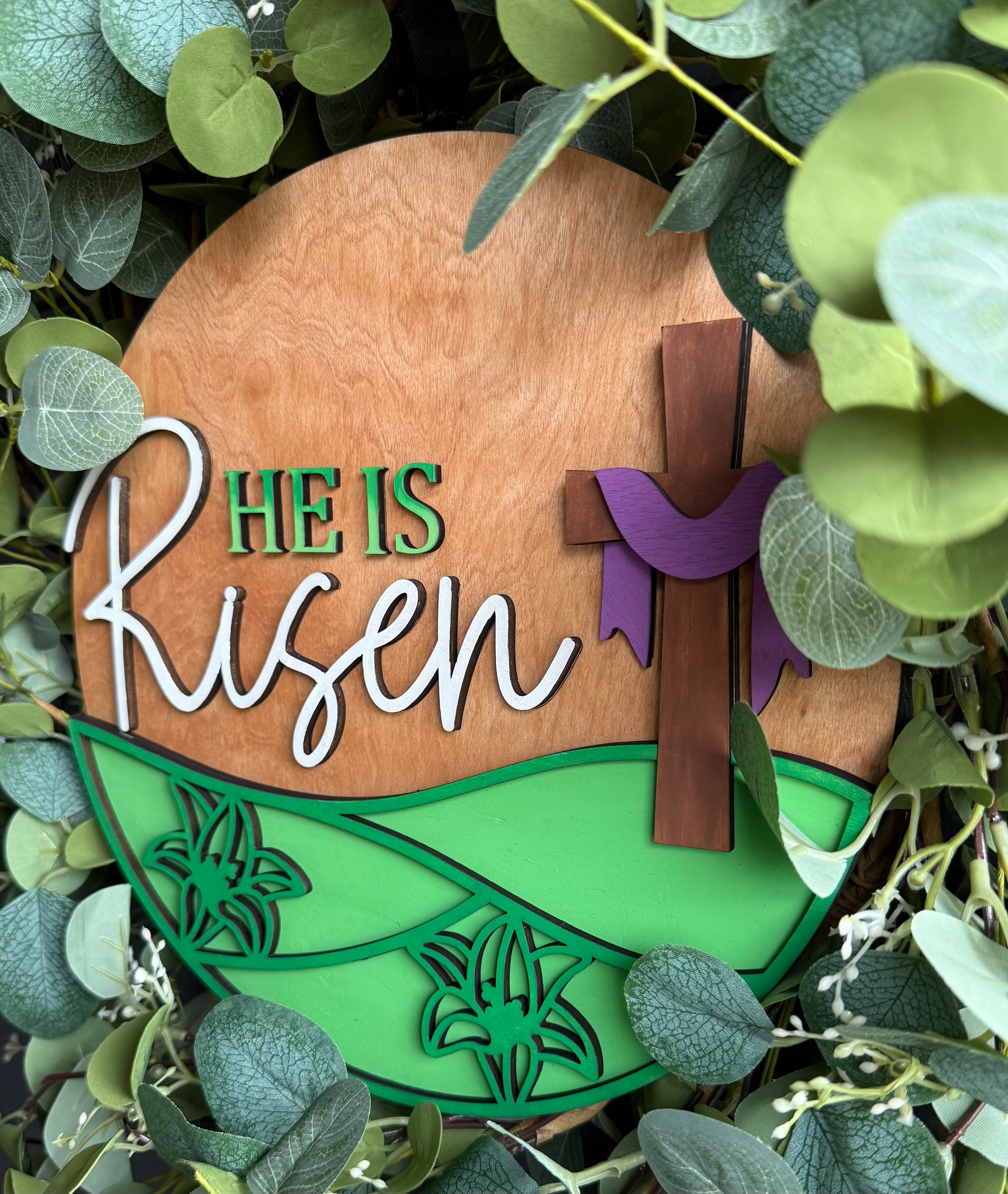 He Is Risen Round