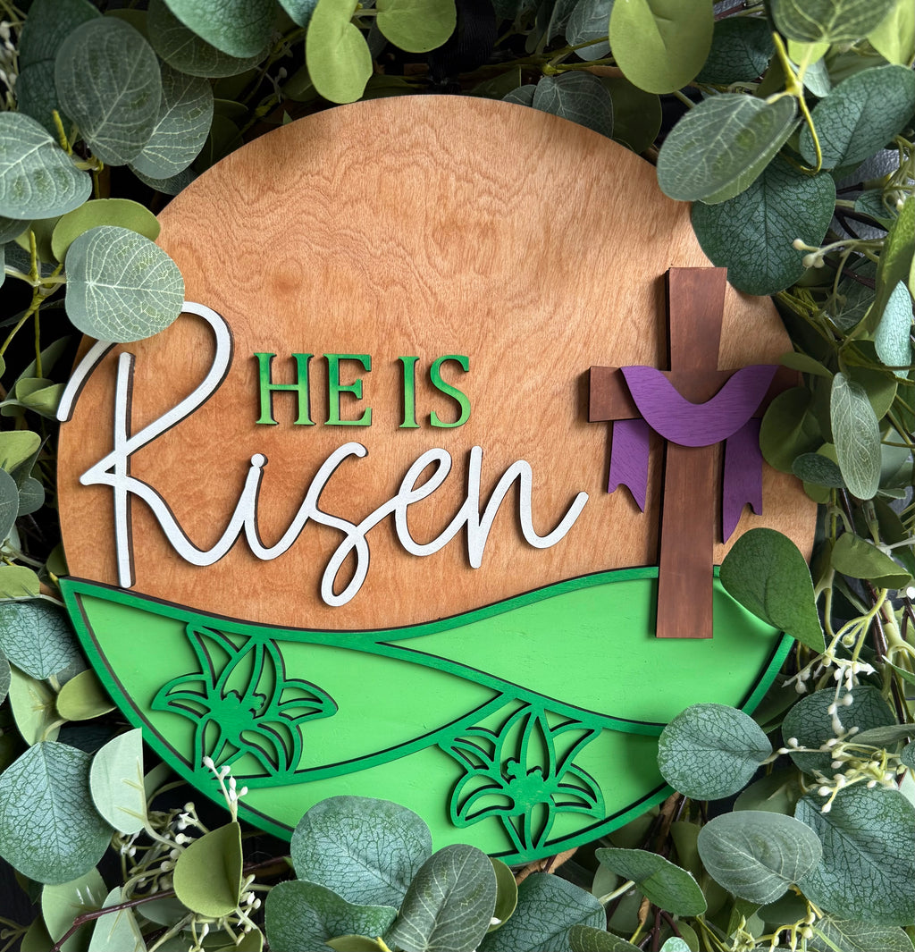 He Is Risen Round