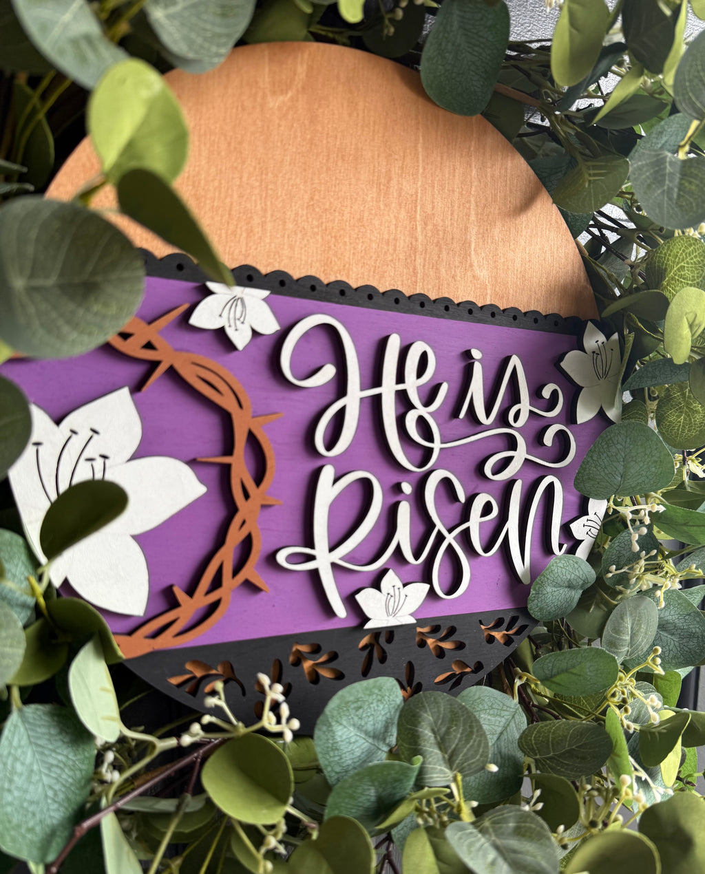 He is Risen Purple/Lilly