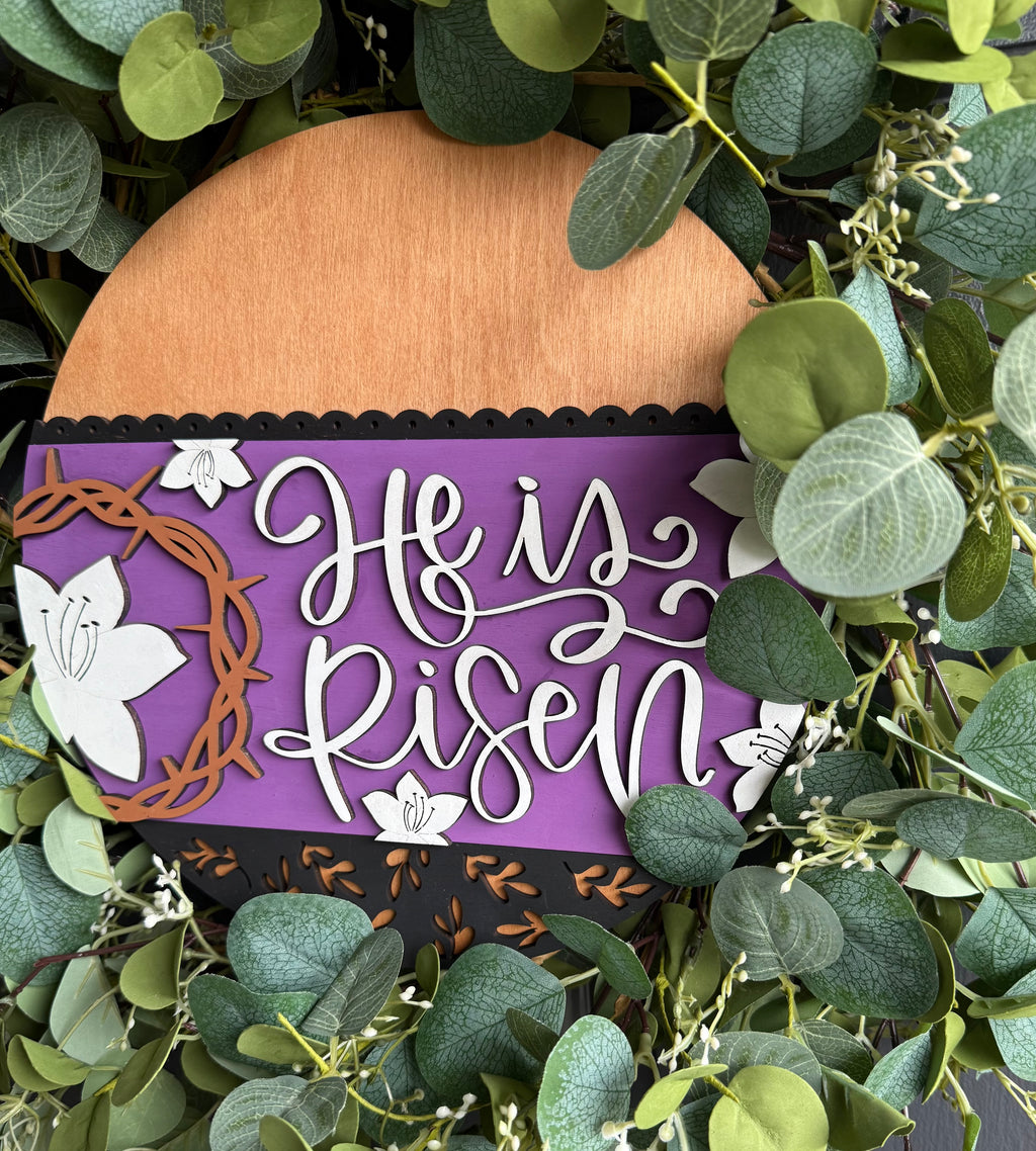 He is Risen Purple/Lilly
